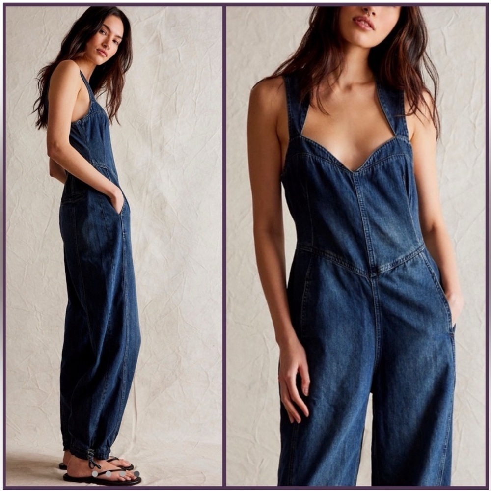 Free People Match Point Jumpsuit Size Small NWT - Picture 4 of 16